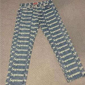 Supreme Blue Denim jeans